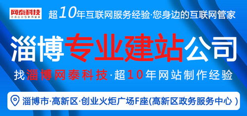 淄博網泰科技 專業網站建設與在線咨詢，助力周村企業技術推廣